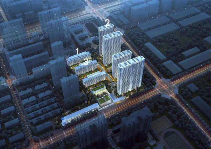 西安大明宫紫檀府营销中心在售价格是否值得购买2024买房(图2)