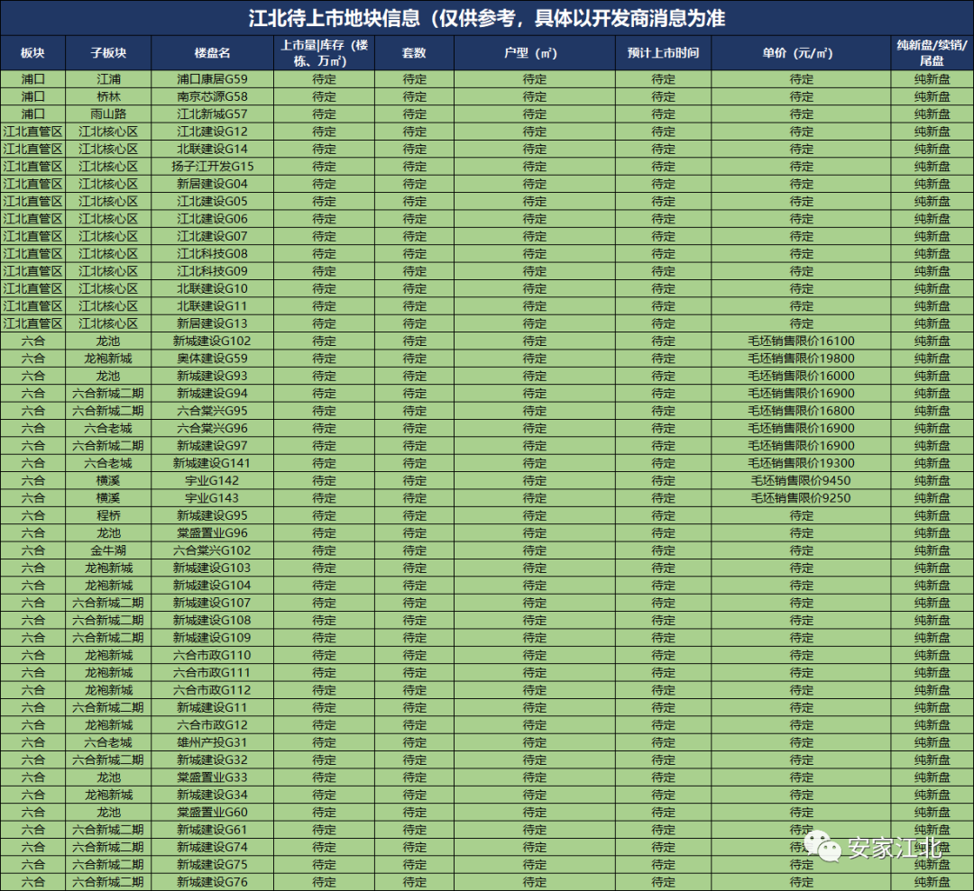 2024南京141家盘上市计划出炉！三大楼市信号曝光…(图16)