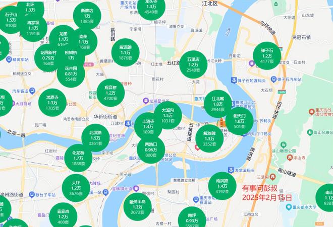 重庆楼市全军覆没重庆楼市江北嘴房价从19000元跌至18000元(图3)