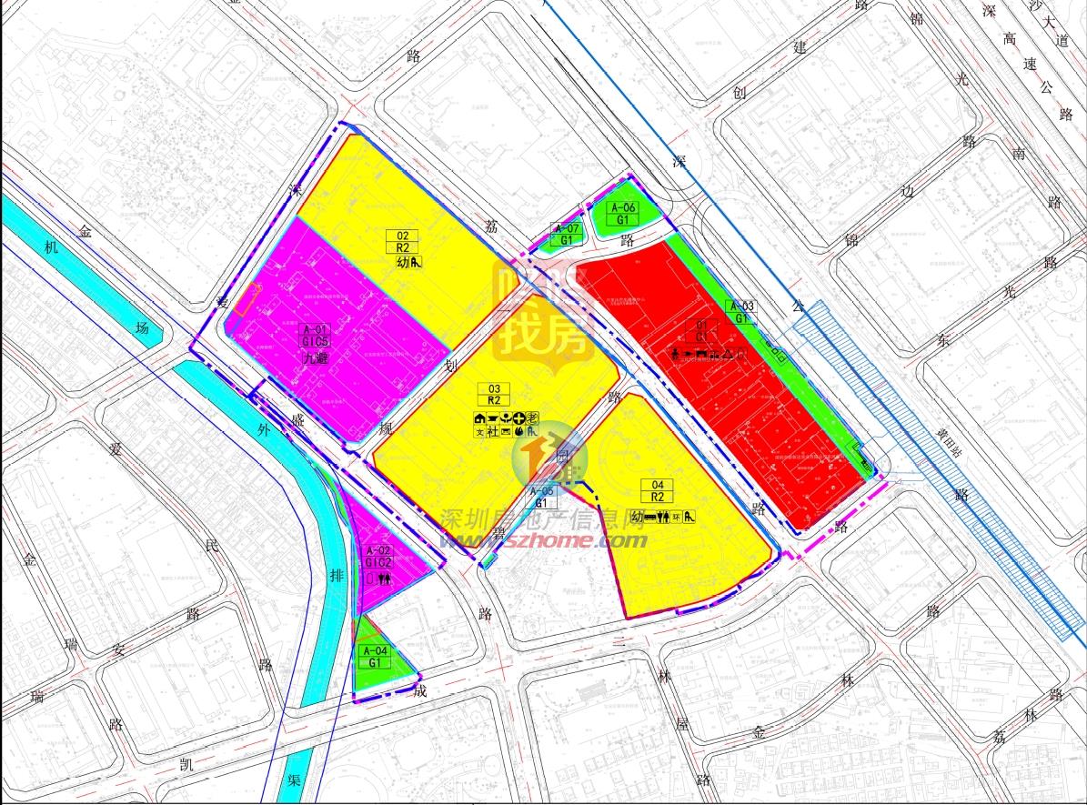 宝安两大旧改出新规划！宏发超大旧改建面43万平住宅+学校(图5)