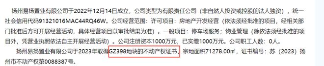 Pg电子平台：扬州两家地产公司股权、债权拟将转让涉及2项目(图12)