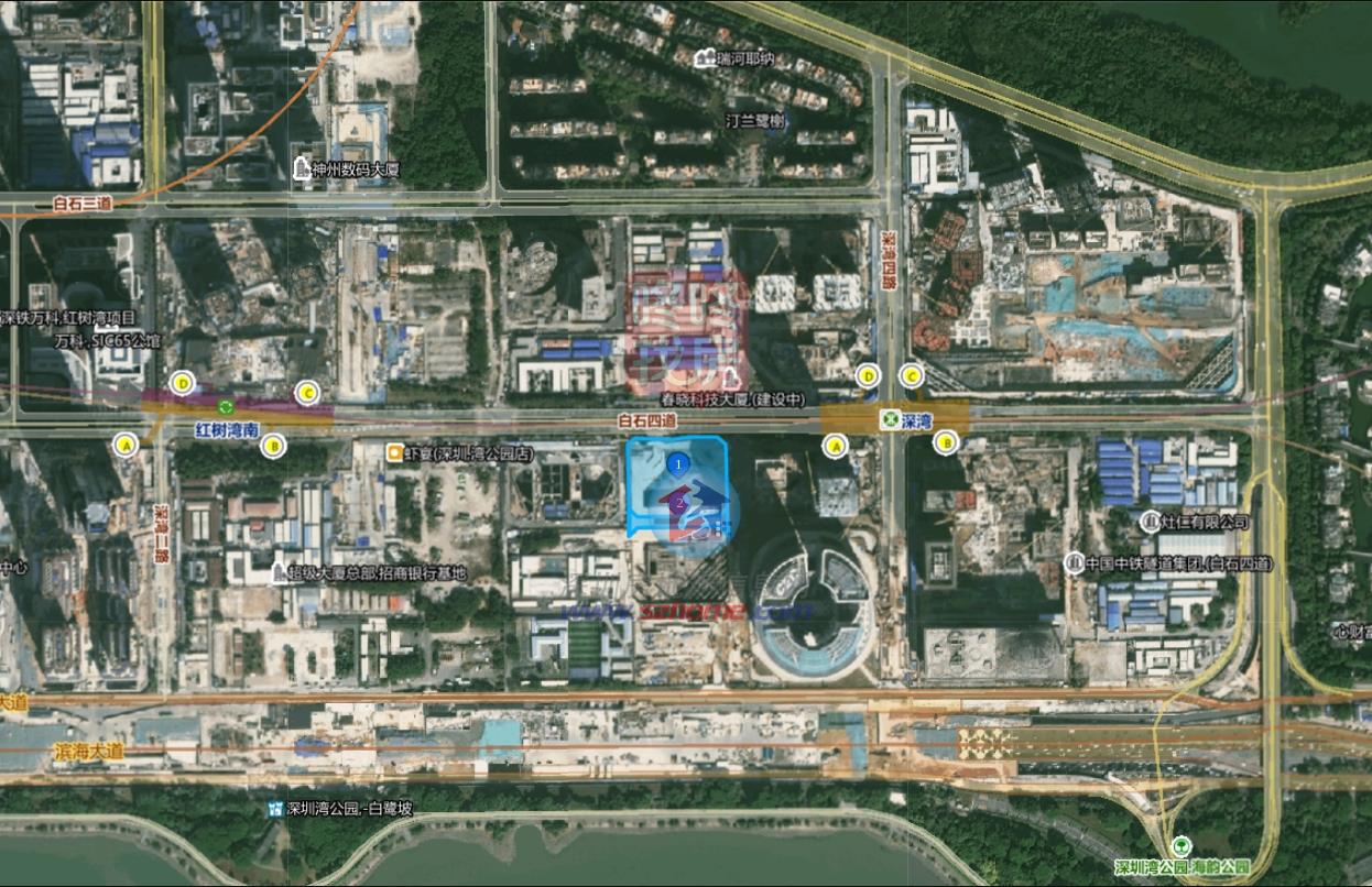 原万科深湾超总地块拆分南北塔！深铁建北塔办公楼+商业+酒店