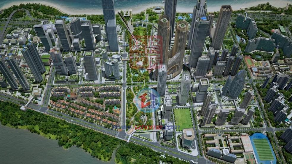 原万科深湾超总地块拆分南北塔！深铁建北塔办公楼+商业+酒店(图5)