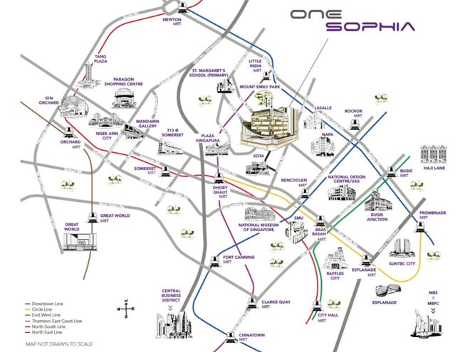 Pg电子：几分钟走到乌节路！新加坡核心中央区这个房产项目为啥值得关注？(图4)